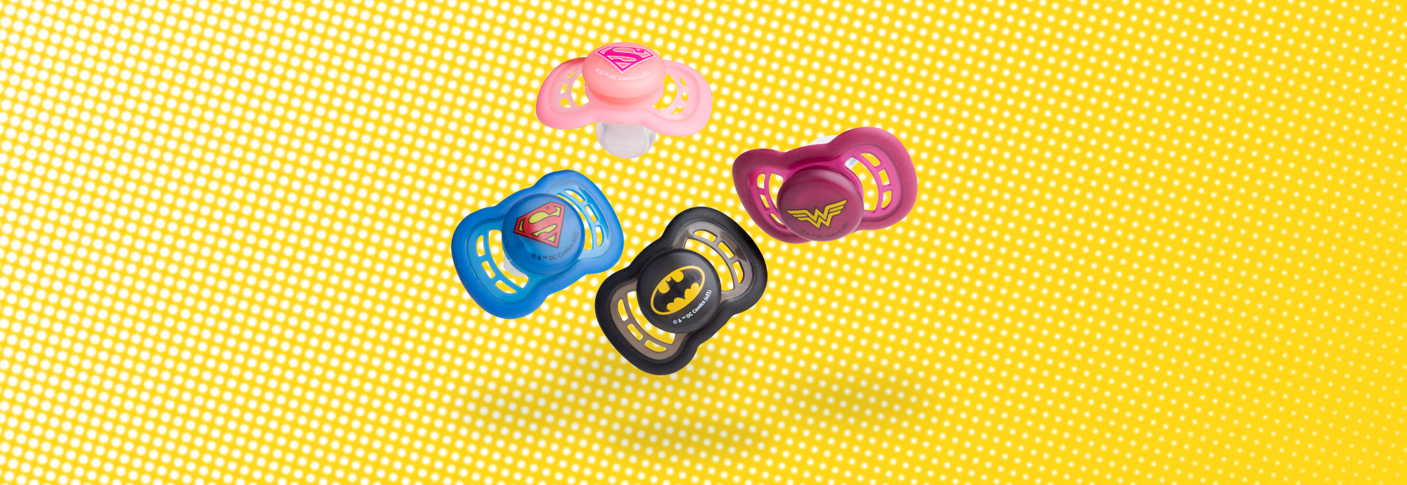 DC Comics Pacifiers – Herobility