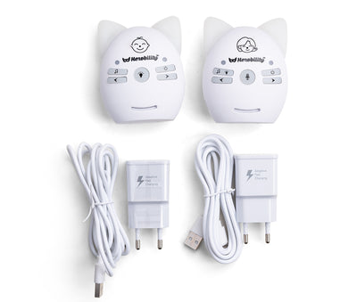 Baby monitor with audio and night light